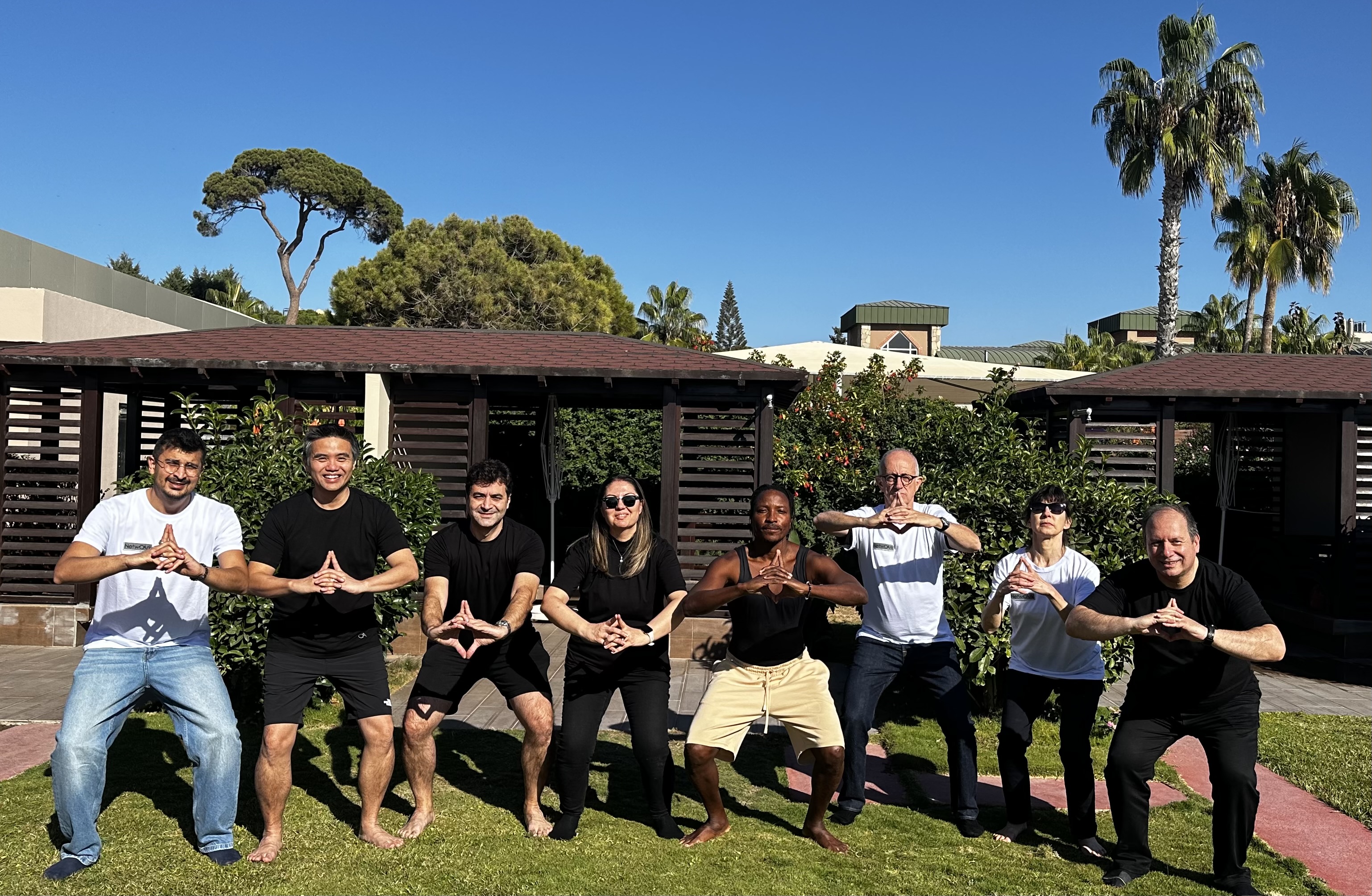 The MSK Regen & NetwOArk team at Pine Beach, Belek