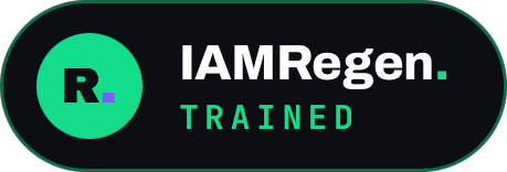 I AM Regen Trained credential badge