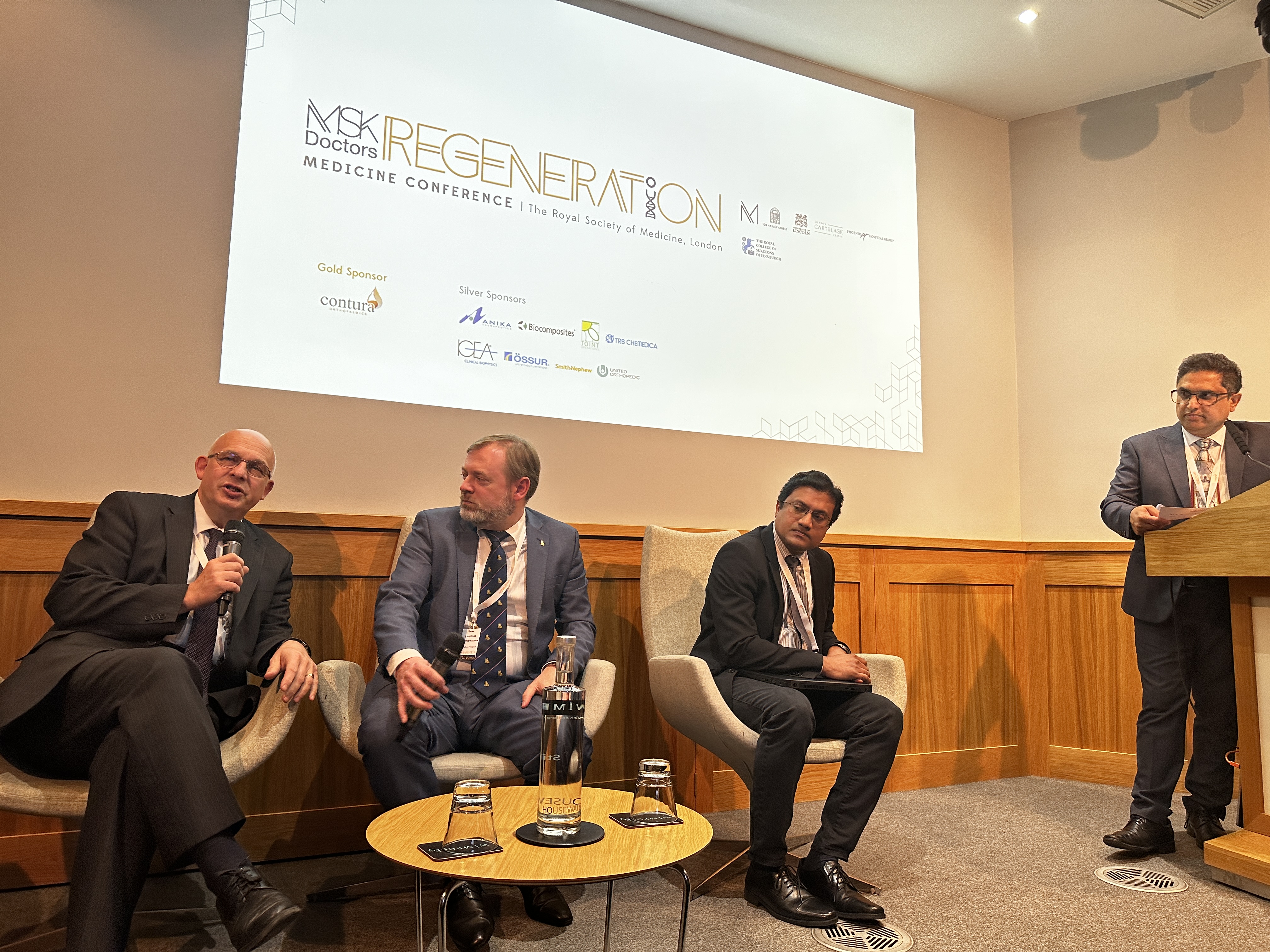 Panel discussion under the Regeneration Medicine Conference banner